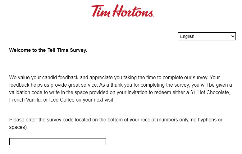 telltims.ca survey page